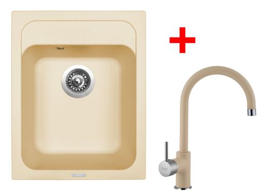 Sinks CLASSIC 400 Sahara+VITALIA GR