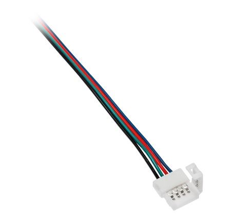 Spojka k LED pásku RGB + kabel 2m výprodej
