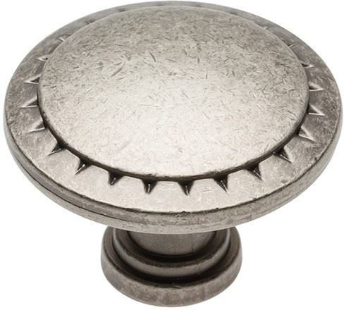 Úchytka knop PALERMO - antické stříbro
