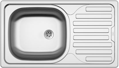 Sinks CLASSIC 760 V 0,5mm matný (2)