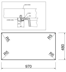 Sinks AMANDA 990 Metalblack (3)