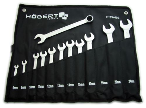 Hoegert Sada klíčů 12ks 6-24mm HT1W492